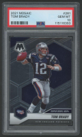 Tom Brady 2021 Panini Mosaic #281 (PSA 10) at PristineAuction.com