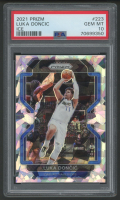 Luka Doncic 2021 Panini Prizm Ice #223 (PSA 10) at PristineAuction.com