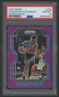 Shai Gilgeous-Alexander 2021 Panini Prizm Purple Wave #238 (PSA 10) at PristineAuction.com