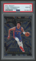 Cade Cunningham 2021 Select Turbo Charged #6 RC (PSA 10) at PristineAuction.com