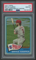 Bryce Harper 2021 Topps 1965 Redux Chrome #37 (PSA 10) at PristineAuction.com