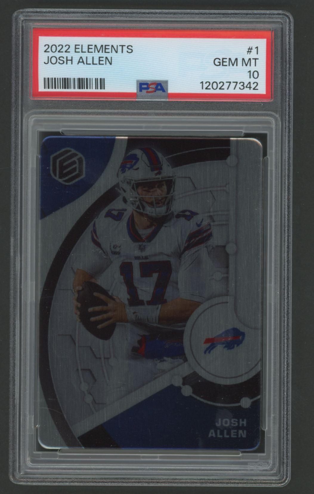 Josh Allen 2022 Elements #1 #69/199 (PSA 10) at PristineAuction.com Josh Allen 2022 Elements #1 #69/199 (PSA 10) at PristineAuction.com