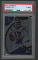 Josh Allen 2022 Elements #1 #69/199 (PSA 10) at PristineAuction.com