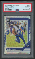 Puka Nacua 2024 Donruss Optic Wave #115 #38/300 (PSA 10) at PristineAuction.com