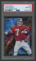 John Elway 2024 Finest Blue Refractor #22 #60/200 (PSA 10) at PristineAuction.com