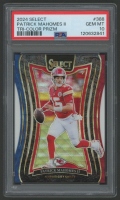 Patrick Mahomes II 2024 Select Tri-Color Prizm #388 #98/149 (PSA 10) at PristineAuction.com