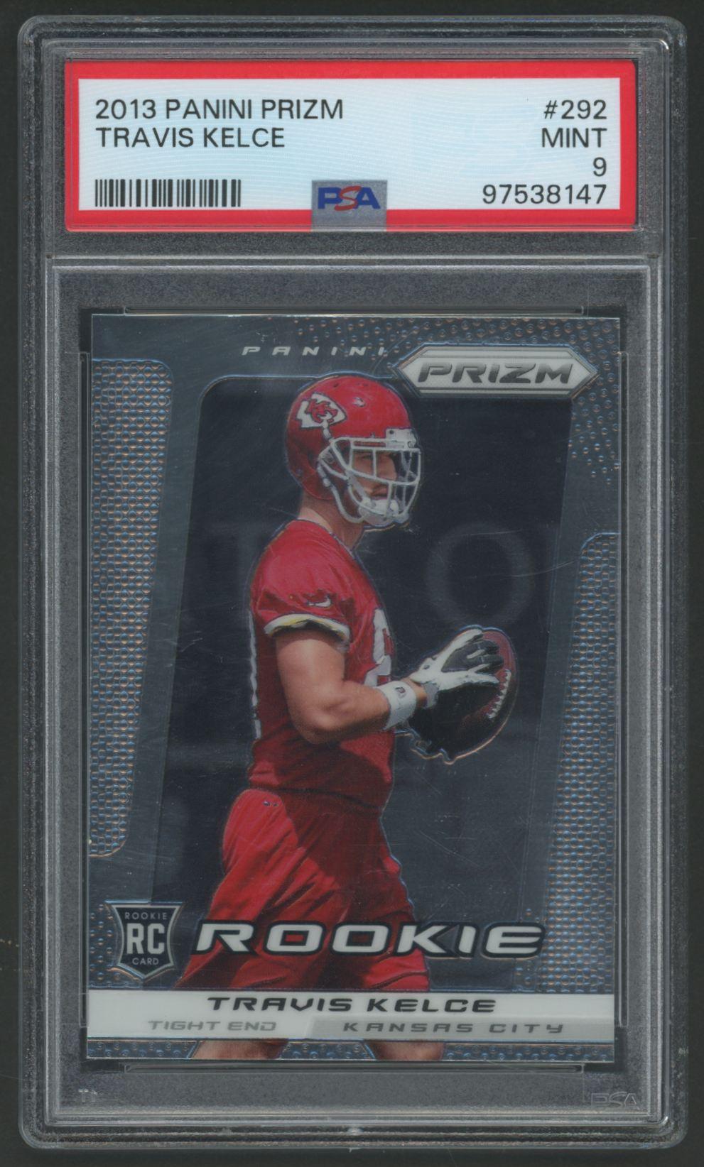 Travis Kelce 2013 Panini Prizm #292 (PSA 9) at PristineAuction.com Travis Kelce 2013 Panini Prizm #292 (PSA 9) at PristineAuction.com