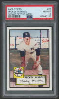 Mickey Mantle 2006 Topps Rookie of the Week #25 (PSA 8) at PristineAuction.com