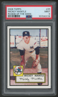 Mickey Mantle 2006 Topps Rookie of the Week #25 (PSA 9) at PristineAuction.com