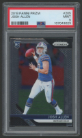 Josh Allen 2018 Panini Prizm #205 RC (PSA 9) at PristineAuction.com