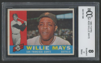 Willie Mays 1960 Topps #200 (BCCG 8) at PristineAuction.com