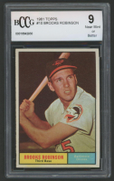 Brooks Robinson 1961 Topps #10 (BCCG 9) at PristineAuction.com