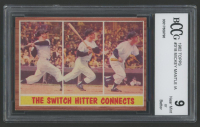 Mickey Mantle 1962 Topps #318 IA (BCCG 9) at PristineAuction.com