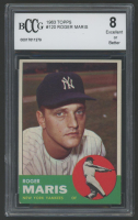 Roger Maris 1963 Topps #120 (BCCG 8) at PristineAuction.com