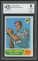 Bob Griese 1968 Topps #196 RC (BCCG 8) at PristineAuction.com