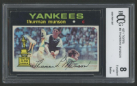 Thurman Munson 1971 Topps #5 (BCCG 8) at PristineAuction.com