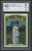 Carl Yastrzemski 1972 Topps #37 (BCCG 9) at PristineAuction.com