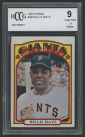 Willie Mays 1972 Topps #49 (BCCG 9) at PristineAuction.com