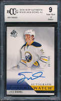 Jack Eichel 2015-16 SP Authentic AU #191B RC #407/999 (BCCG 9) at PristineAuction.com