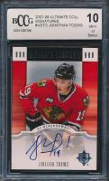 Jonathan Toews 2007-08 Ultimate Collection Signatures #USTO (BCCG 10) at PristineAuction.com