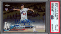 Walker Buehler 2018 Topps Chrome Rookie Autographs #RAWB (PSA 10) at PristineAuction.com