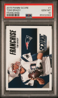 Tom Brady 2015 Panini Score Franchise #1 (PSA 10) at PristineAuction.com