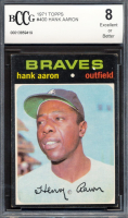 Hank Aaron 1971 Topps #400 (BCCG 8) at PristineAuction.com