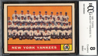 New York Yankees 1961 Topps #228 Team Card (BCCG 8) at PristineAuction.com