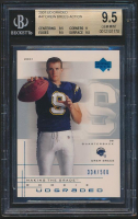 Drew Brees 2001 UD Graded Action #47 #334/500 RC (BGS 9.5) at PristineAuction.com