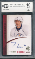 Jordan Eberle 2010-11 SP Authentic AU #281 #608/999 RC (BCCG 10) at PristineAuction.com