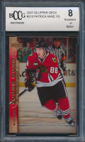 Patrick Kane 2007 Upper Deck Young Guns #210 RC (BCCG 8) at PristineAuction.com