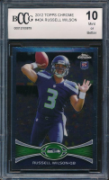 Russell Wilson 2012 Topps Chrome #40A (BCCG 10) at PristineAuction.com
