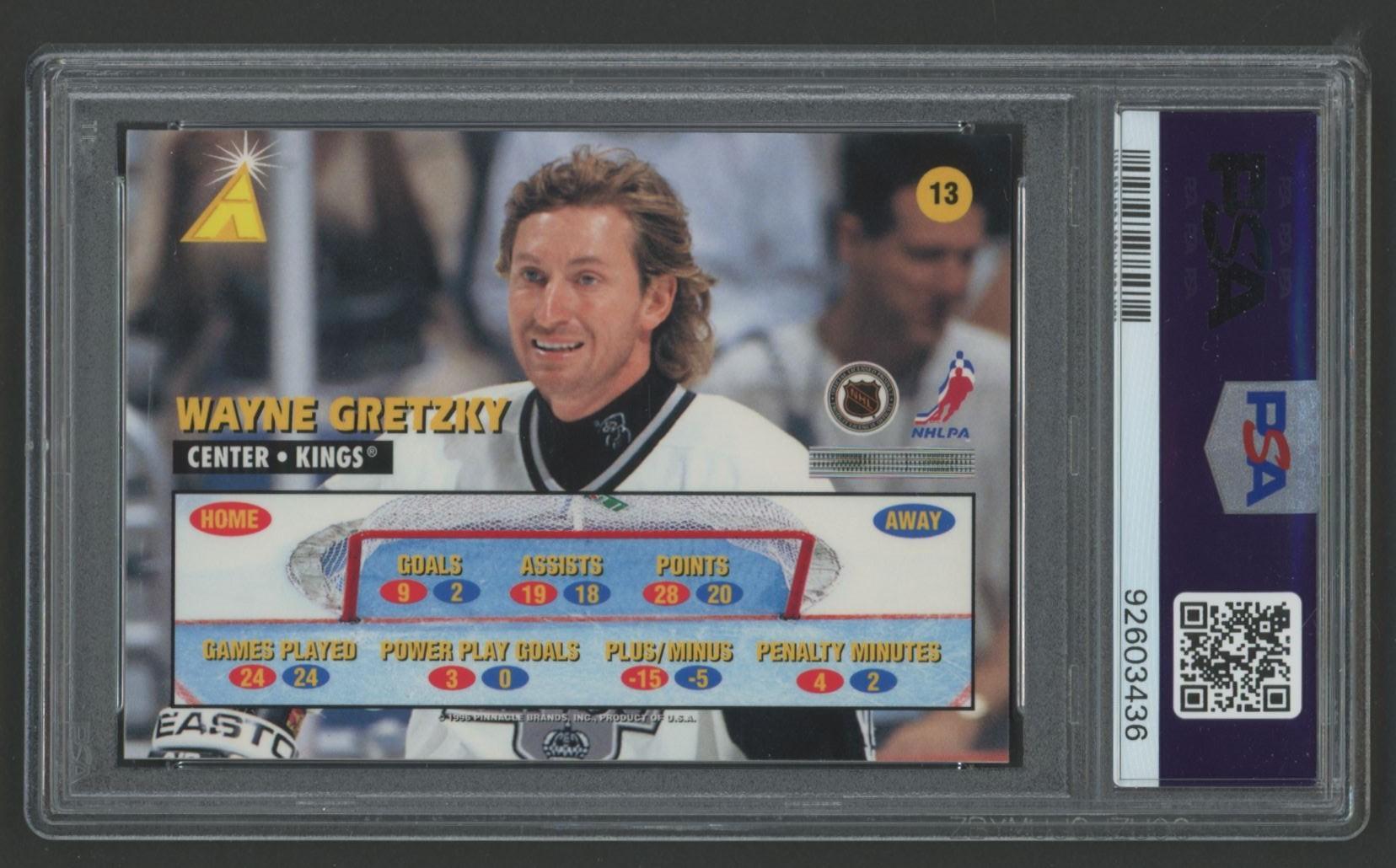 Wayne Gretzky 1995 Zenith #13 (PSA 10) at PristineAuction.com Wayne Gretzky 1995 Zenith #13 (PSA 10) at PristineAuction.com