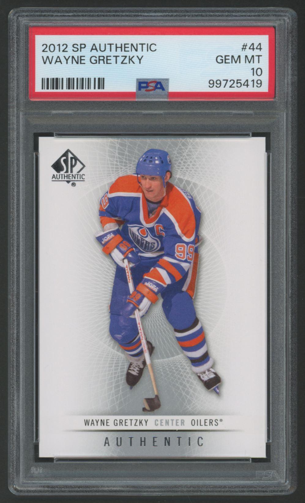 Wayne Gretzky 2012 SP Authentic #44 (PSA 10) at PristineAuction.com Wayne Gretzky 2012 SP Authentic #44 (PSA 10) at PristineAuction.com