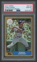 Hank Aaron 2017 Topps / Silver 1987 #87HA (PSA 10) at PristineAuction.com