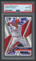 Albert Pujols 2008 Upper Deck X #91 (PSA 10) at PristineAuction.com