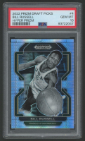 Bill Russell 2022 Prizm Draft Picks Hyper Prizm #4 (PSA 10) at PristineAuction.com