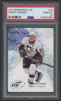 Sidney Crosby 2011 Upper Deck Ice #19 (PSA 10) at PristineAuction.com