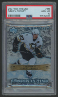 Sidney Crosby 2007 Upper Deck Trilogy #118 (PSA 10) at PristineAuction.com