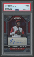 Elly De La Cruz 2023 Panini Prizm Signature #SIGEC RC (PSA 9) at PristineAuction.com