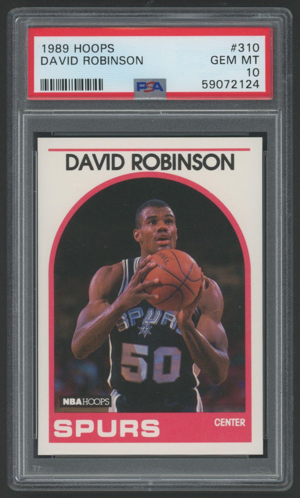 David Robinson 1989 Hoops #310 (PSA 10) at PristineAuction.com David Robinson 1989 Hoops #310 (PSA 10) at PristineAuction.com