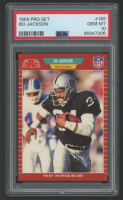 Bo Jackson 1989 Pro Set #185 (PSA 10) at PristineAuction.com