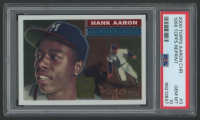Hank Aaron 2000 Topps Chrome / 1956 Reprint #3 (PSA 10) at PristineAuction.com