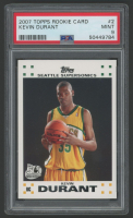 Kevin Durant 2007 Topps #2 RC (PSA 9) at PristineAuction.com