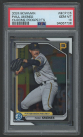 Paul Skenes 2024 Bowman Chrome Prospect #BCP125 (PSA 10) at PristineAuction.com