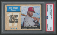 Bryce Harper 2017 Topps Heritage #377 TNAS (PSA 9) at PristineAuction.com