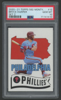 Bryce Harper 2020-21 Topps 582 Montgomery #12 (PSA 10) at PristineAuction.com