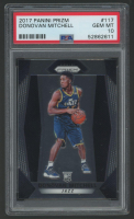 Donovan Mitchell 2017-18 Panini Prizm #117 RC (PSA 10) at PristineAuction.com
