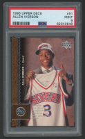 Allen Iverson 1996-97 Upper Deck #91 RC (PSA 9) at PristineAuction.com