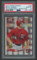 Bryce Harper 2013 Topps Chrome X-Fractors #220 (PSA 10) at PristineAuction.com